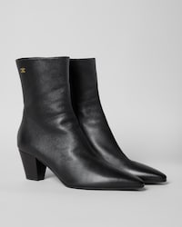 STAGE FITTED BOOT IN LAMBSKIN - BLACK -  - 2 | CELINE