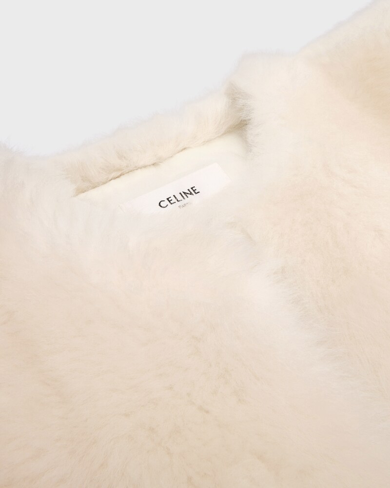 Jacke aus Lammfell - SCHNEEWEISS -  - 1 | CELINE