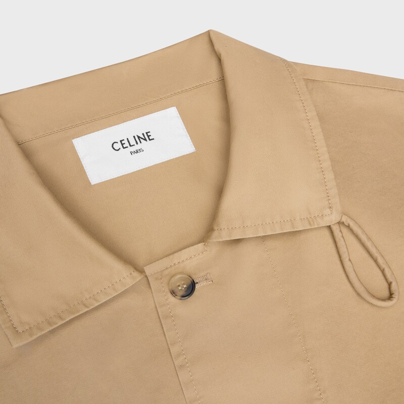 chemise utilitaire COTON LIN - CORDE -  - 1 | CELINE