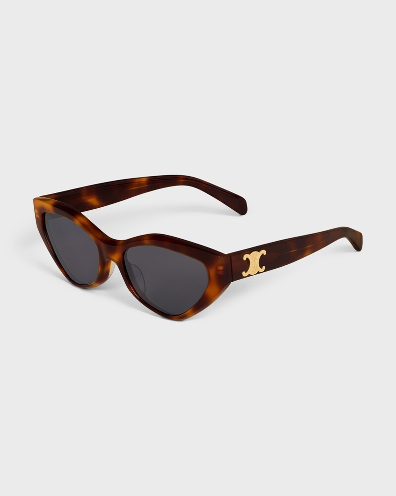 Lunettes de soleil Triomphe 17 en Ac&eacute;tate - CLASSIC HAVANA -  - 1 | CELINE