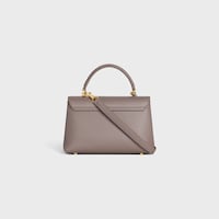 TEEN NINO BAG IN SUPPLE GRAINED CALFSKIN - PEBBLE - SHOULDER BAGS - 2 | CELINE