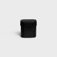 Boîte Petit Modèle  Veau Satiné - Noir - CELINE MAISON - 1 | CELINE