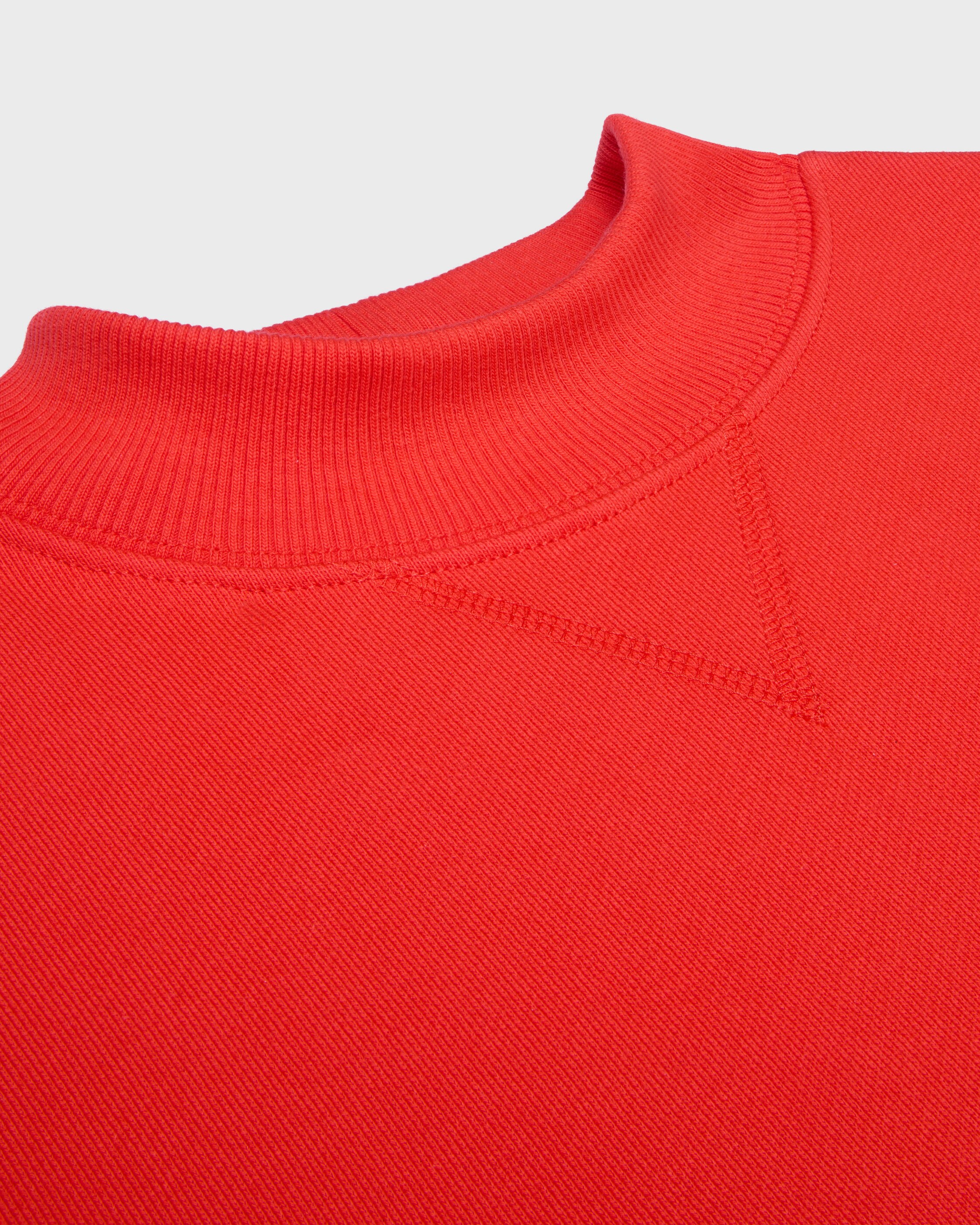 loose sweatshirt IN cotton fleece - RED CYCLIST/NAVY | CELINE