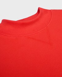SUDADERA HOLGADA DE FELPA DE ALGODÓN - ROJO CICLISTA/AZUL MARINO -  - 2 | CELINE