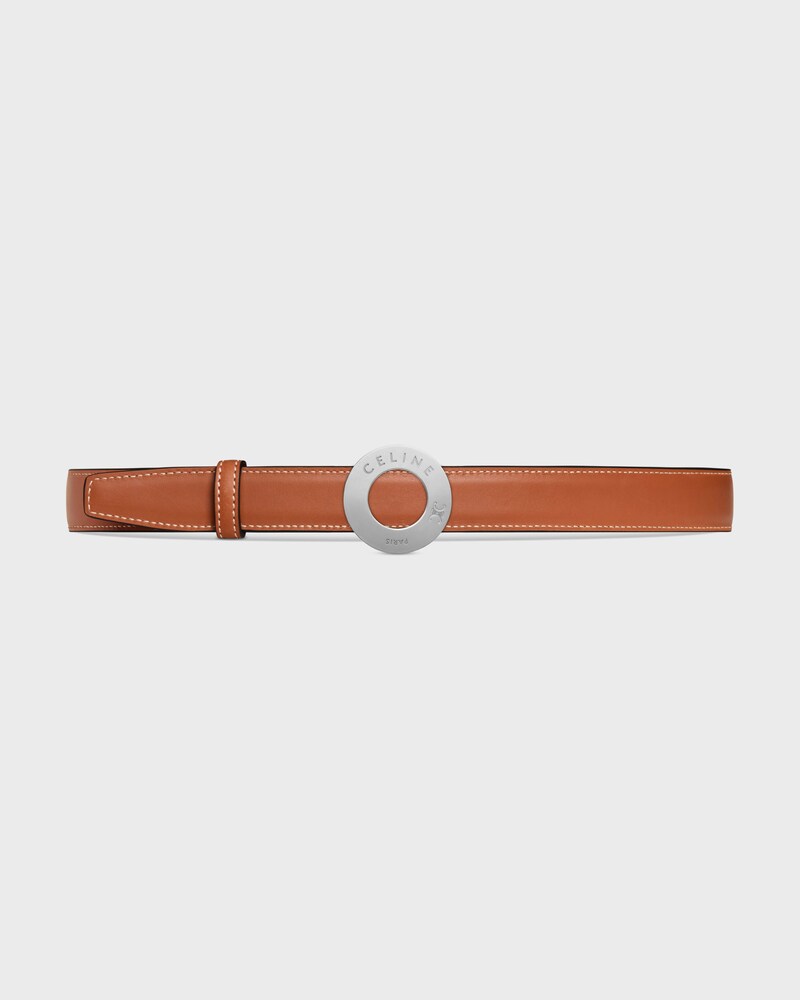Reversible Strap 25MM IN TAURILLON AND NATURAL CALFSKIN -  -  - 1 | CELINE
