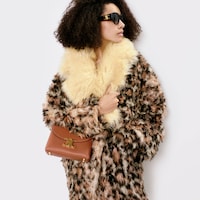 manteau mohair alpaga - LEOPARD -  - 2 | CELINE