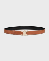 Reversible Strap 25MM IN TAURILLON AND NATURAL CALFSKIN -  -  - 2 | CELINE