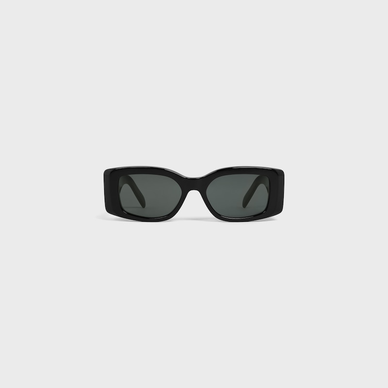 Triomphe XL 01 sunglasses in Acetate - BLACK / GOLD -  - 1 | CELINE