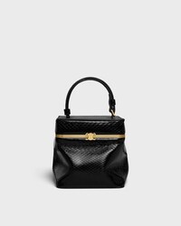 CUBE IN PELLE DI PITONE - NERO - PER LA SERA - 1 | CELINE