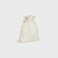 SMALL CRYSTAL POUCH IN LAMBSKIN - RICE - NEW COLLECTION - 2 | CELINE