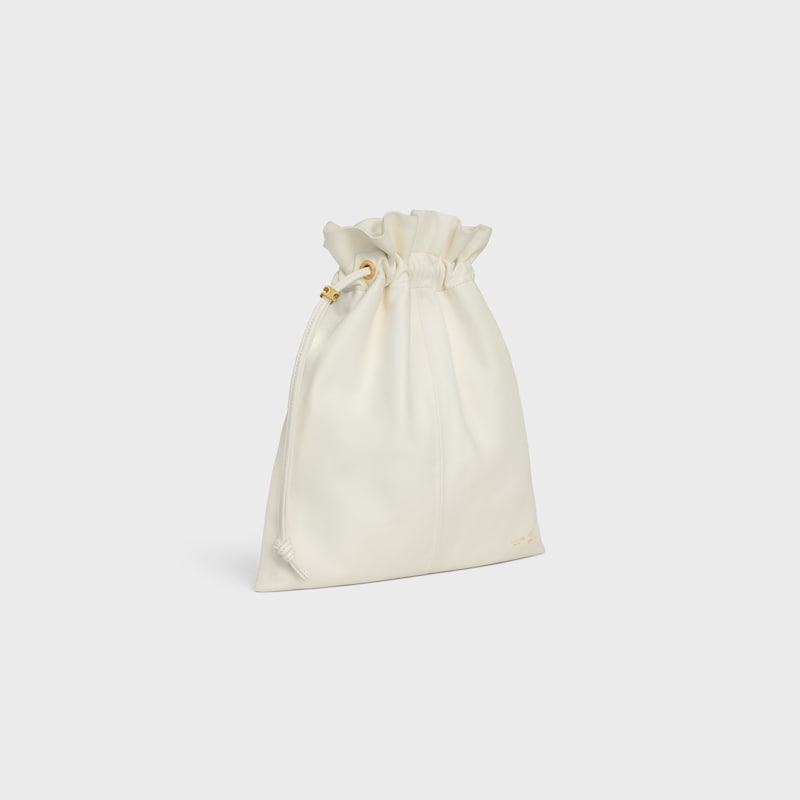 KLEINER CRYSTAL BEUTEL AUS LAMMFELL - REIS - ABENDMODE - 1 | CELINE
