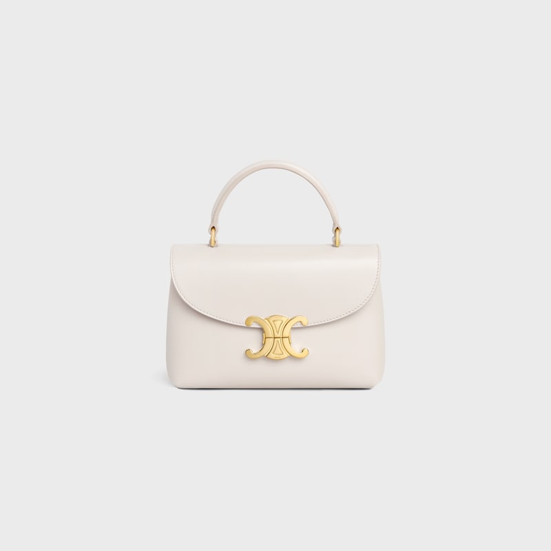 SAC NINO TEEN VEAU LISSE SATINE - RICE - Soirée - 1 | CELINE