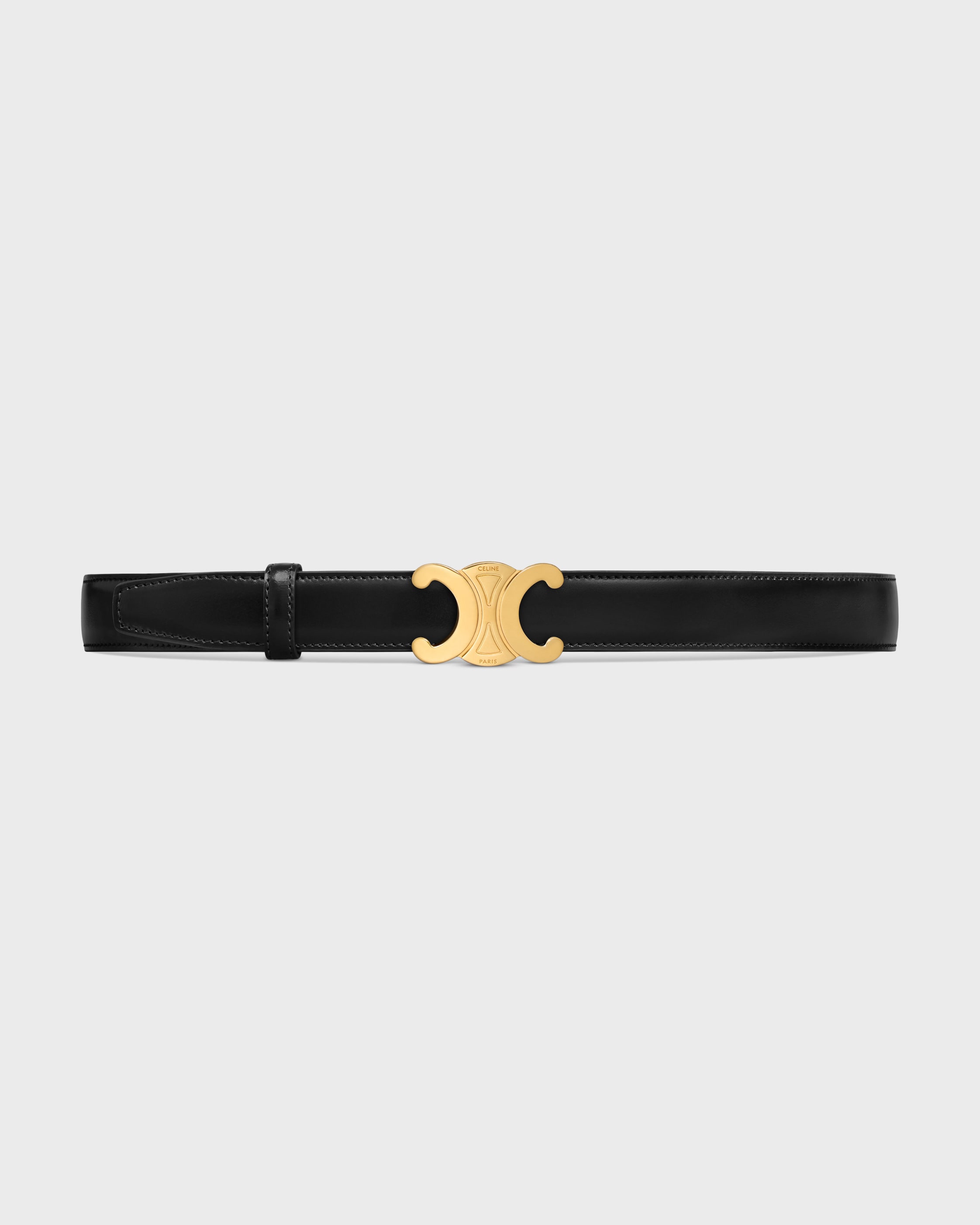 トリオンフ バックル＆リバーシブルストラップ 25MM - ブラック | CELINE