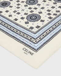 pareo sarong IN cotton - VANILLA/GREY/BLACK -  - 2 | CELINE