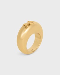 ANILLO CELINE SULKY DE LATÓN CON ACABADO DORADO - DORADO -  - 2 | CELINE