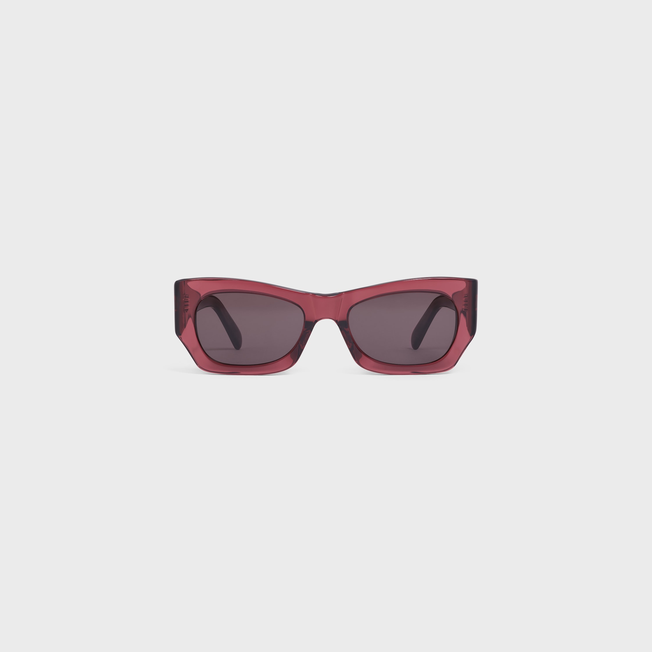 Graphic S333 sunglasses in Acetate - Crystal Red | CELINE