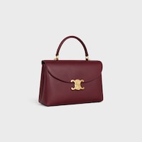 MEDIUM NINO BAG IN SUPPLE GRAINED CALFSKIN - LIGHT BURGUNDY - CROSS-BODY BAGS - 2 | CELINE