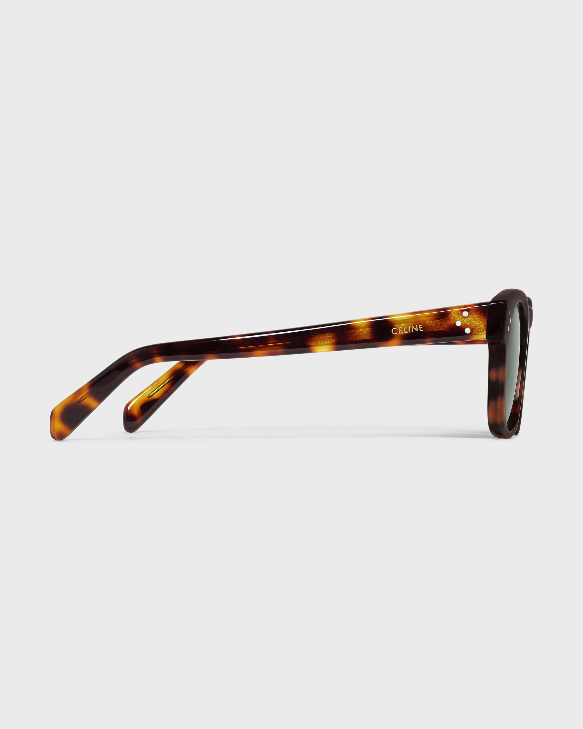 Black Frame 42 Sunglasses in Acetate - DARK HAVANA | CELINE