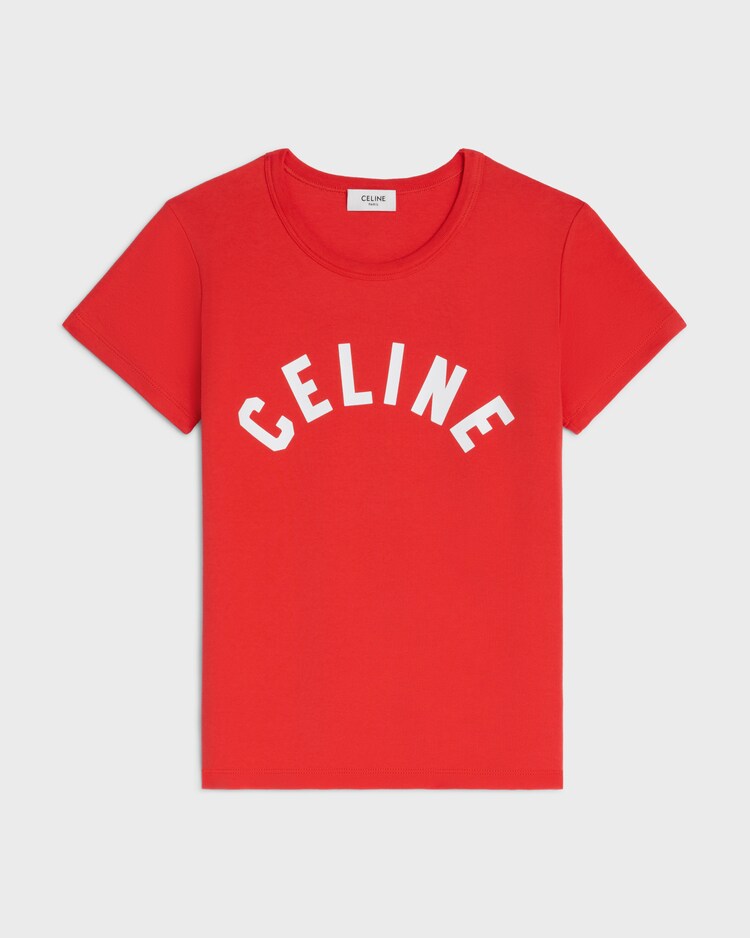 T-Shirt In Ribbed Cotton Jersey