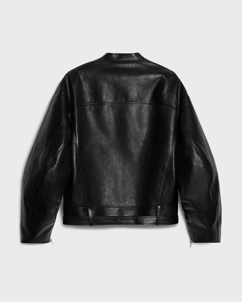 racer jacket IN calfskin - BLACK -  - 1 | CELINE