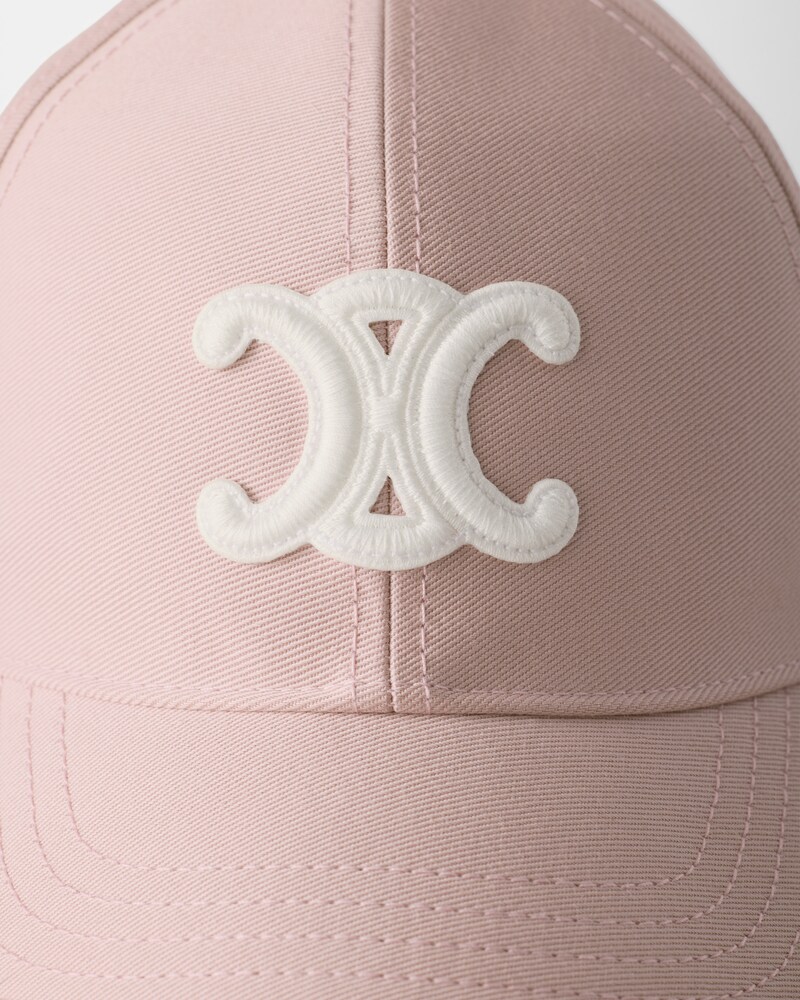 Triomphe Baseballkappe aus gewaschener Baumwolle - SANFTES ROSA -  - 1 | CELINE