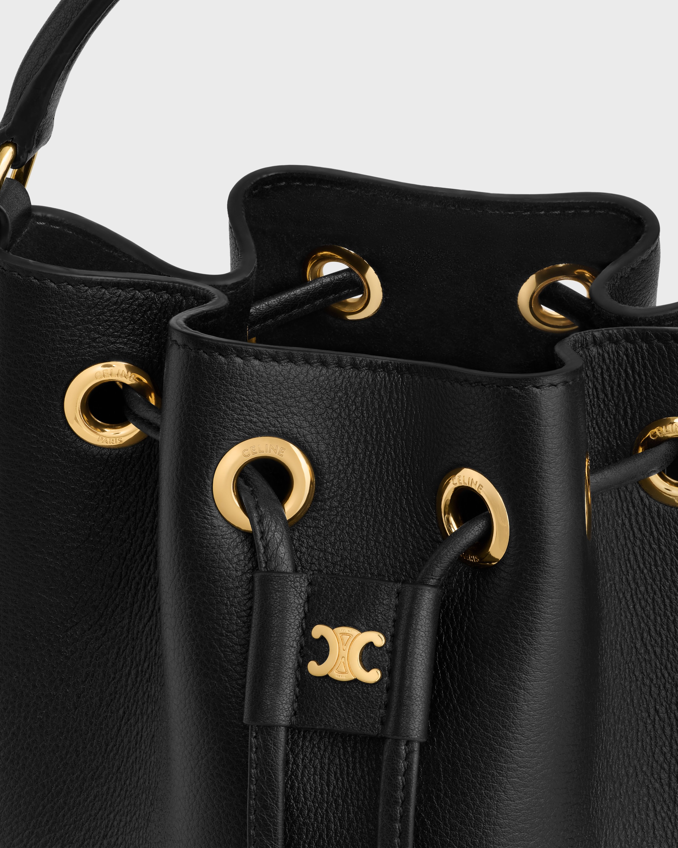 CELINE ブラックハンガー 19本セット TEEN CLARA BAG IN SUPPLE GRAINED CALFSKIN - BLACK | CELINE