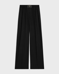 trousers IN light wool cloth - BLACK -  - 1 | CELINE