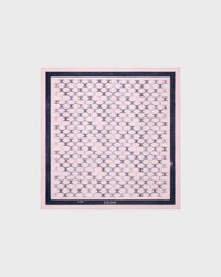 bandana IN cotton - LILAC/BURGUNDY -  - 1 | CELINE