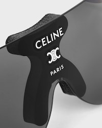 Runner sunglasses in Injected Nylon - BLACK -  - 2 | CELINE