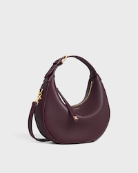 Mala Teen Celine Lulu EM pele de vitela granulada - BORDEAUX PROFUNDO - SÉRIE DE DESENHO - 2 | CELINE