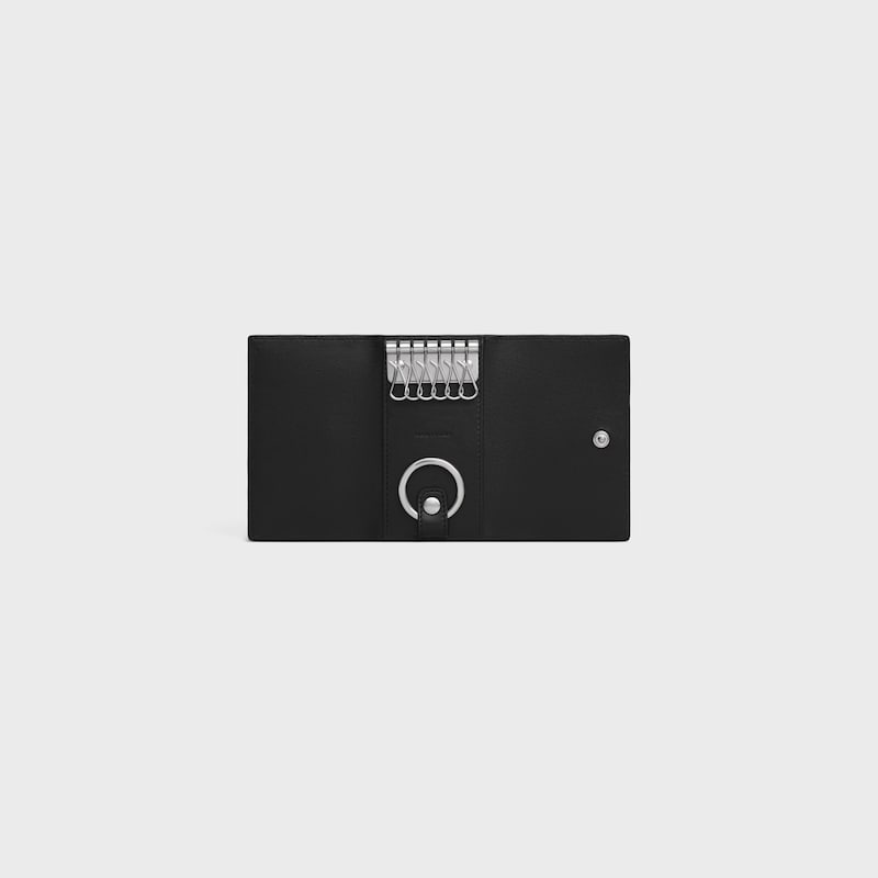 key case IN GRAINED CALFSKIN - BLACK - OTHER ACCESSORIES - 1 | CELINE