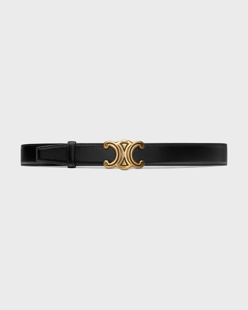 Reversible Strap 30MM IN Smooth and Grained Calfskin -  -  - 1 | CELINE