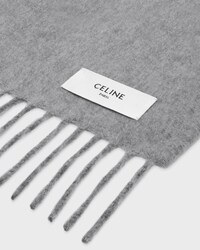 scarf IN cashmere - MEDIUM GREY -  - 2 | CELINE