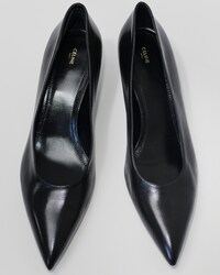 MIDI PUMP IN CALFSKIN - BLACK -  - 1 | CELINE
