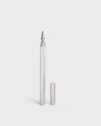 Ballpoint pen in brass - SILVER - SMALL GIFTS - 1 | CELINE