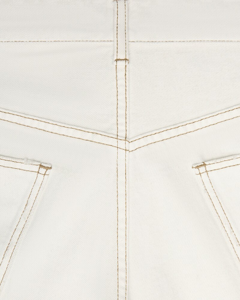 max jeans IN heavy cotton twill - FADED WHITE -  - 1 | CELINE