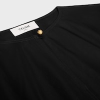 dress IN COTTON POPLIN - BLACK -  - 2 | CELINE
