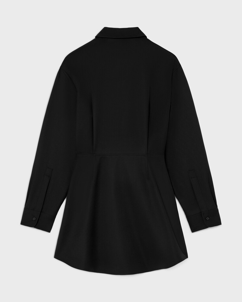dress IN wool - BLACK -  - 1 | CELINE