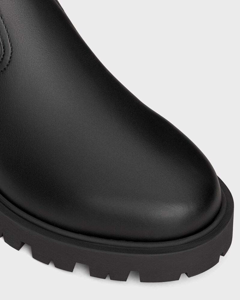 margaret bottine EN CUIR DE VEAU - Noir -  - 1 | CELINE