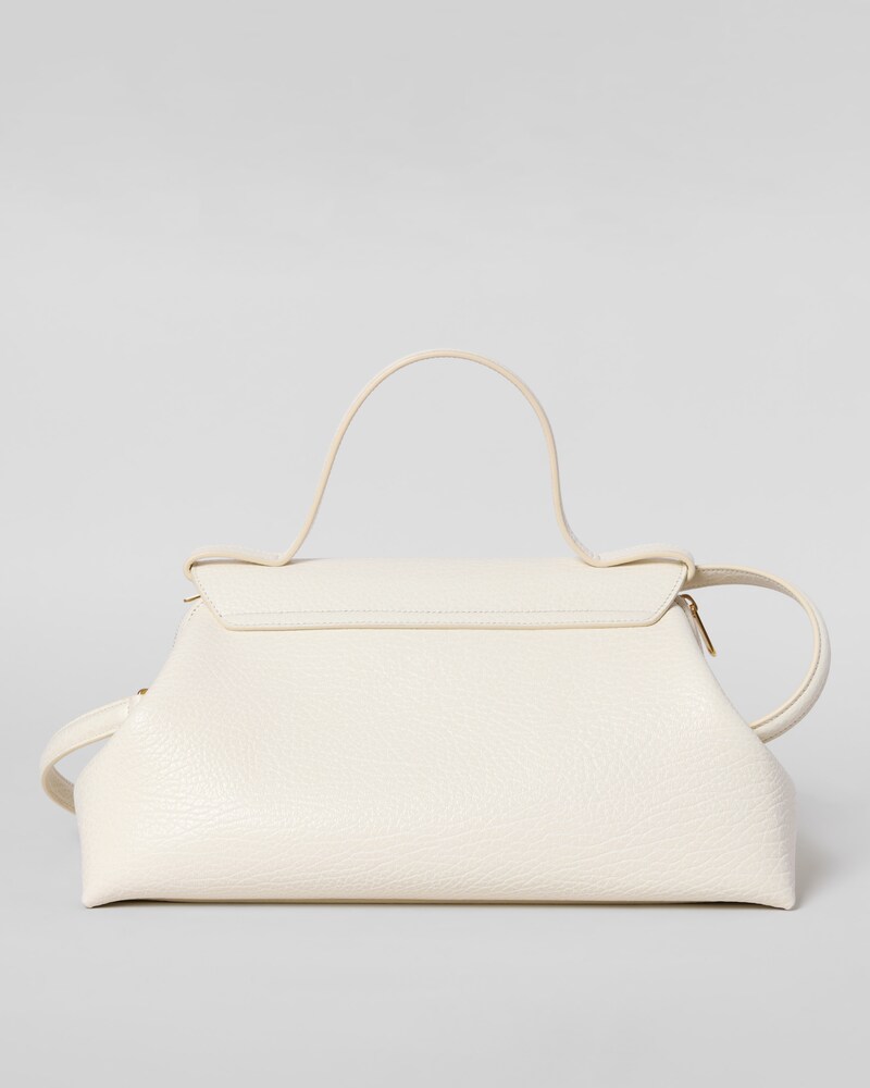 FLAIR BAG IN PELLE DI VITELLO GRANATA XL - BIANCO CREMA - BORSE A SPALLA - 1 | CELINE