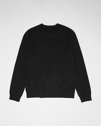 crewneck sweater IN wool cashmere - BLACK -  - 2 | CELINE