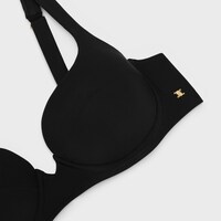 top balconette EM malha fosca - PRETO -  - 2 | CELINE