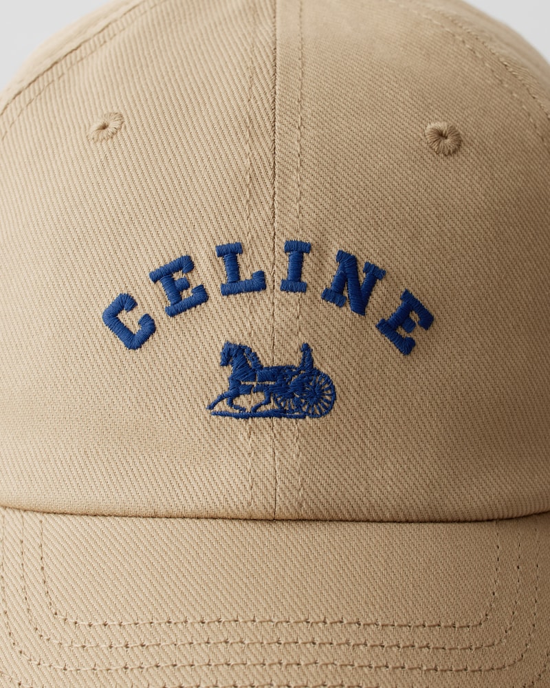 CHARIOT CAP - Sand/Light Brown -  - 1 | CELINE