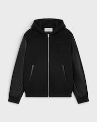 TEDDY JACKET IN DOUBLE-FACE WOOL - BLACK -  - 1 | CELINE