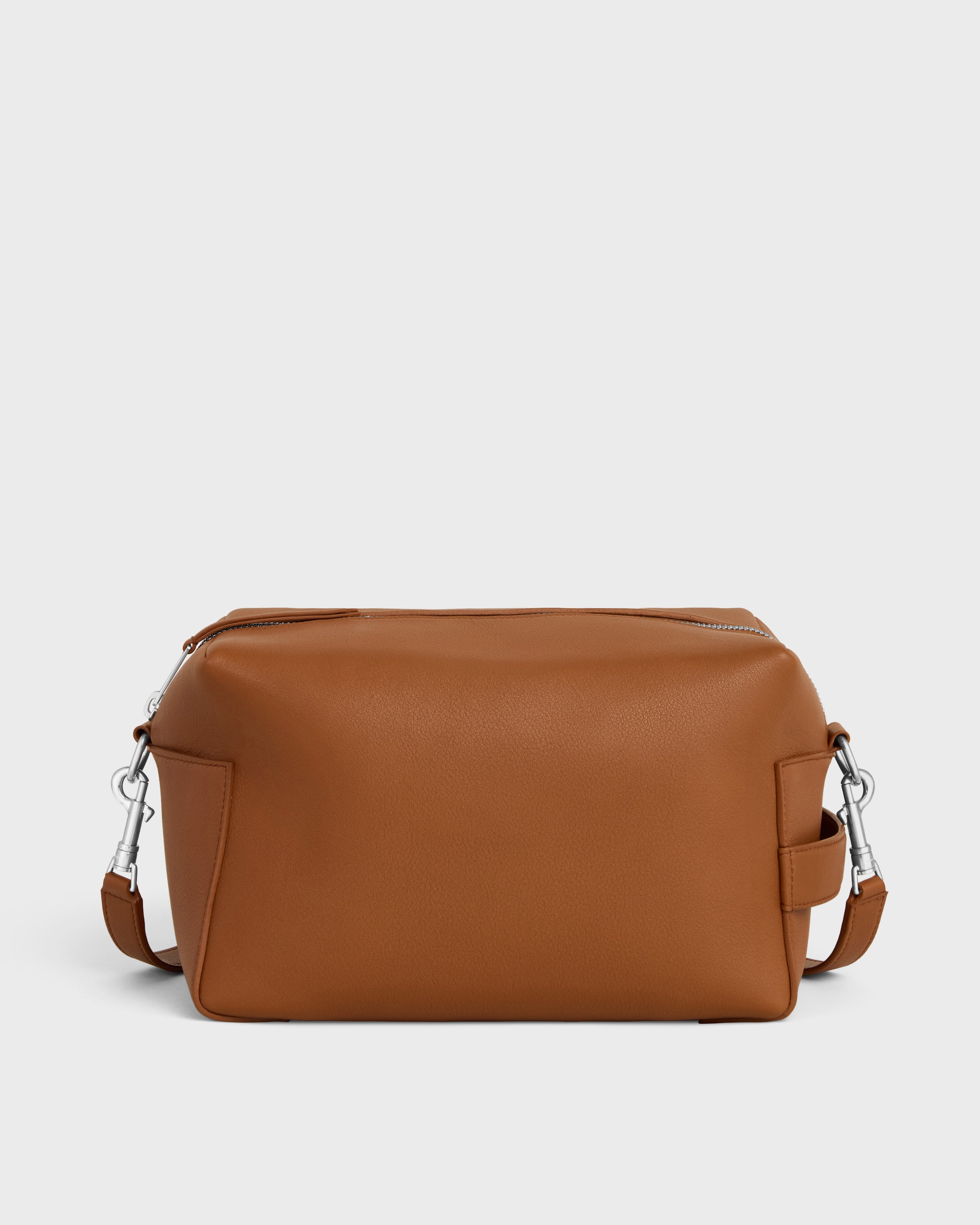 CROSSBODY BAG TAKE AWAY IN SMOOTH CALFSKIN - SOFT TAN / BLACK | CELINE