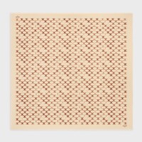 square IN triomphe silk cashmere - TAN/VANILLA -  - 1 | CELINE