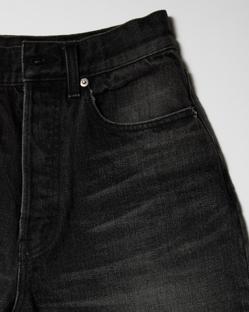 BOYFRIEND JEANS 002 - NEW MAX BLACK WASH + PATCH DEB -  - 1 | CELINE