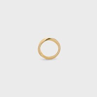 Bague Torsion Or Jaune et Diamants - Or Jaune -  - 1 | CELINE