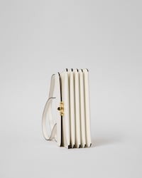 17 IN SHINY CALFSKIN - CREAMY WHITE / BLACK - EVENING - 2 | CELINE