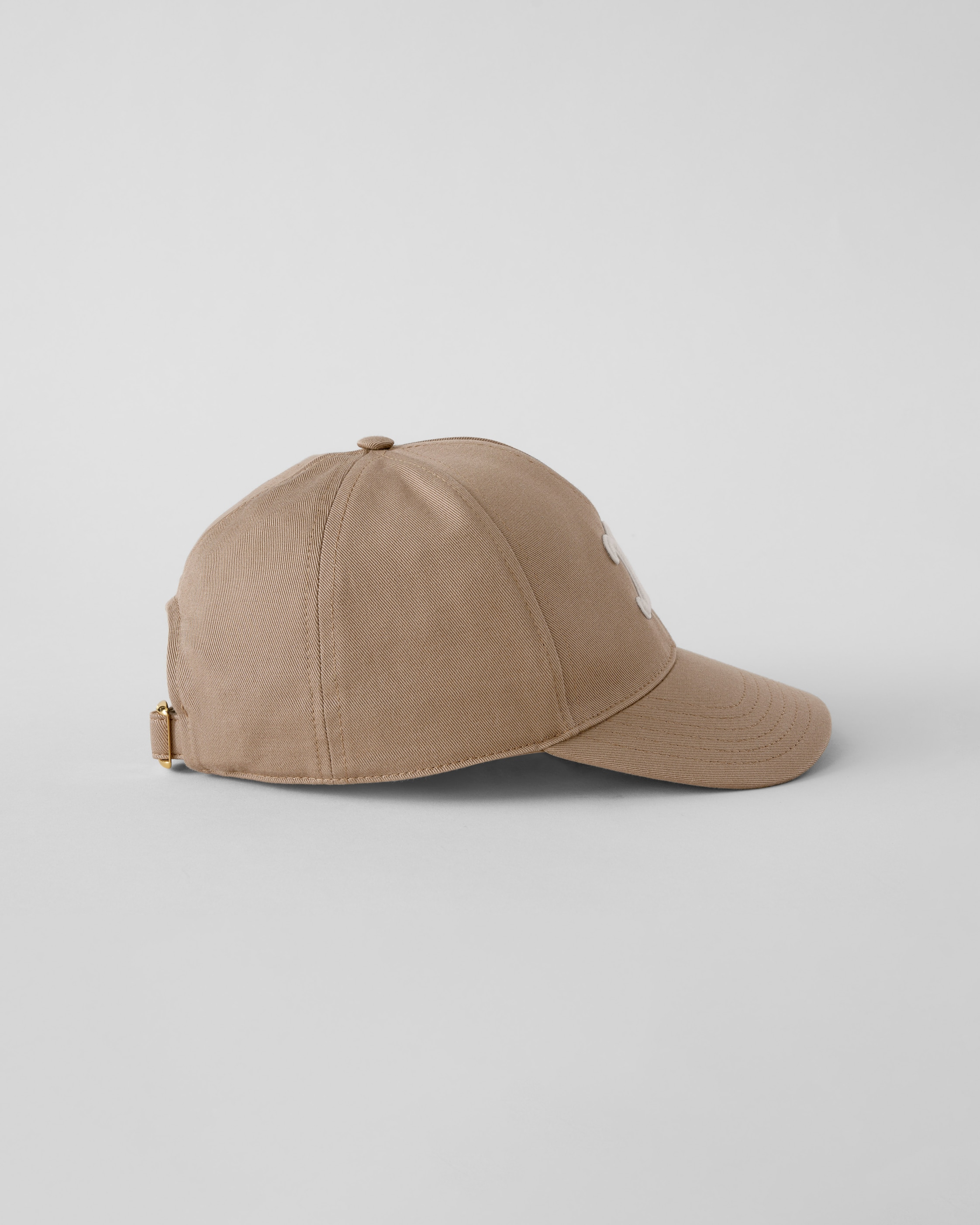 triomphe baseball cap IN cotton gabardine - GREIGE | CELINE